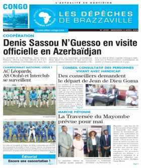Cover Les Dépêches de Brazzaville - 4725 