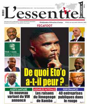 Cover L'Essentiel du Cameroun - 381 